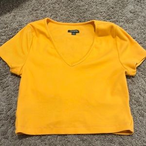 Orange Crop Top